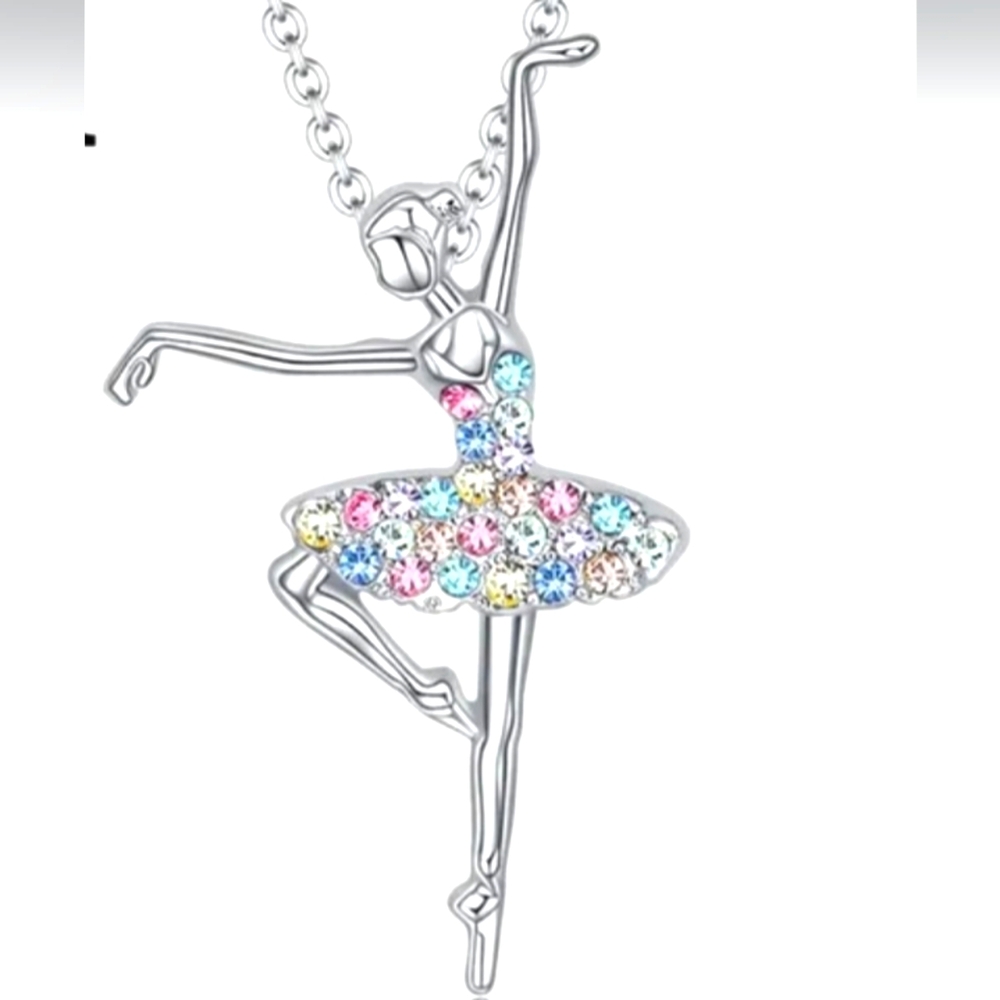 New Ballet Dancing Rhinestone Necklace